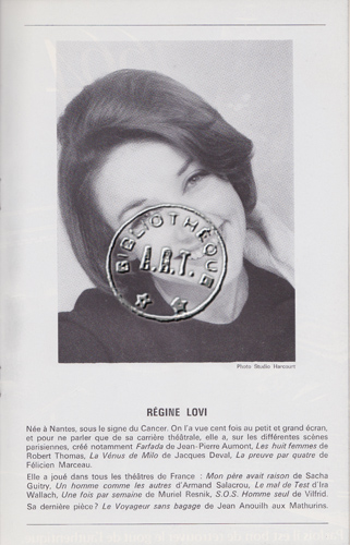 Les programmes de Théatre de l\